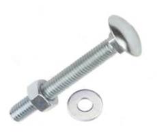 Cup Square Carriage Bolts & Nuts DIN603/555 Gr.4.6