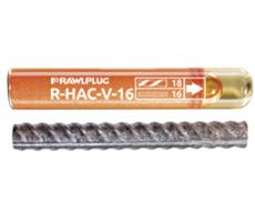 Rawlplug R-HAC-V-16 Hammer-In Capsule with Rebar