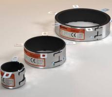 Quelcast Intumescent Fire Collar for Plastic Pipes
